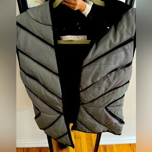 blanc noir down jacket with hood